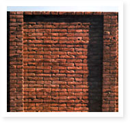 Dekorační betonové ploty - serie Old Brick, Tehla, California